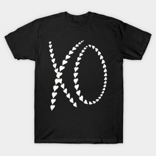 XO Valentines Day Hugs and Kisses I Love You T-Shirt